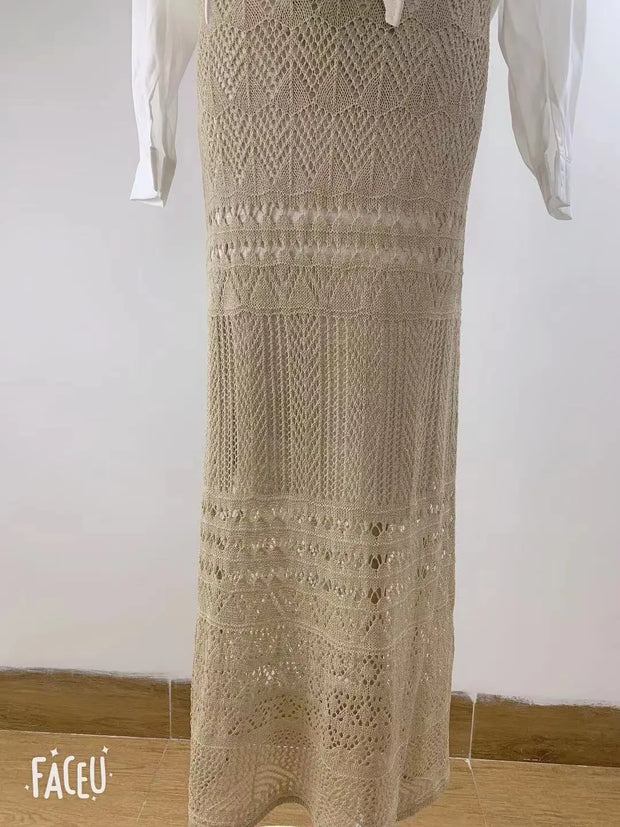 Women Skirt Summer Long Skirts Midi High Waist Girls Solid Vintage Skrits Sexy A Line Harajuku Skirt Y2k Kawaii Lace Pleated