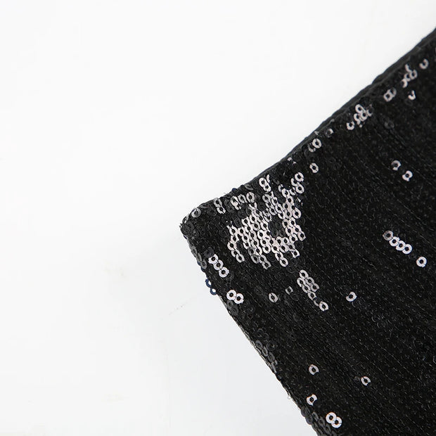IAMHOTTY Sequin Shorts Sexy Clubwear Holiday Festival Low Waist Skinny Hot Pants Women High Street Booty Shorts Chic Bottoms