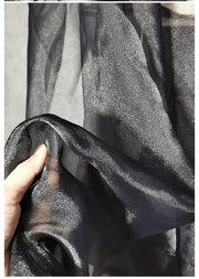 White Organza Voile Sheer Fabric - Shimmering, See-Through, and Sold by the Meter - Ideal Material for Sewing and Crafts