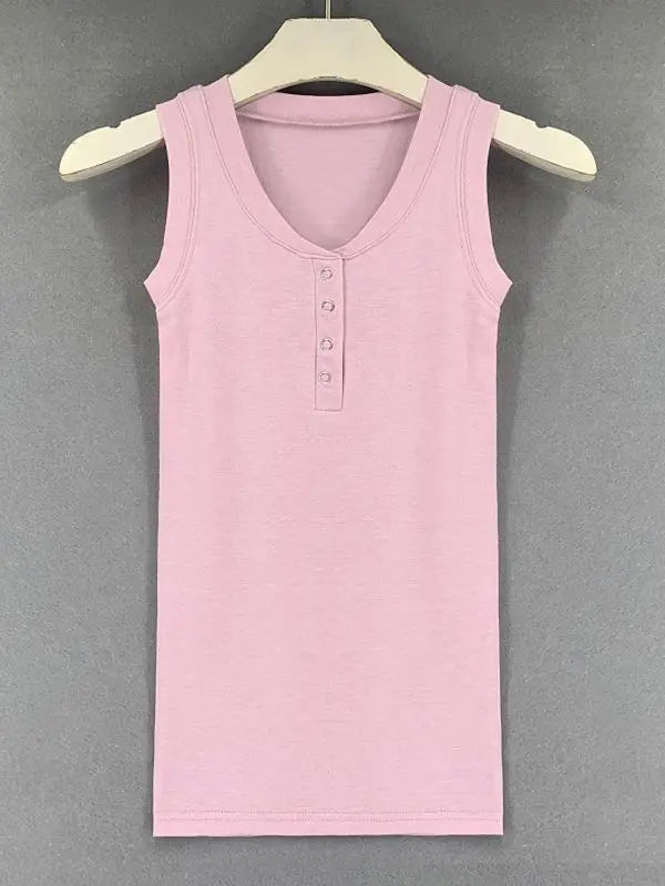 Slim Knitted Tops Femme O Neck 2025 Summer Basic Shirts White Black Casual Sport Vest Off Shoulder Button Women's Tank Top