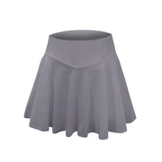 Summer Women Sprints Tennis Dance Fitness Short Skirts Youthful  Quick Drying Solid Female Lining High Waist Mini Skirts Shorts
