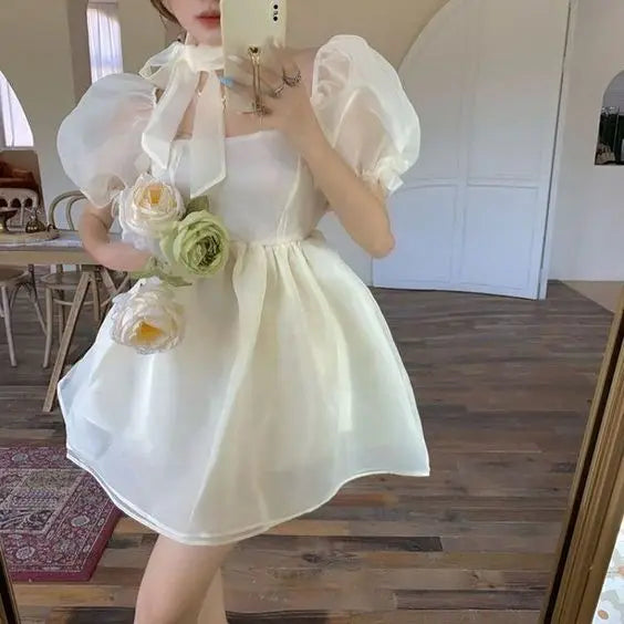 White Organza Voile Sheer Fabric - Shimmering, See-Through, and Sold by the Meter - Ideal Material for Sewing and Crafts