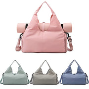 Shoe Compartment Yoga Mat Bag Adjustable Yoga Mat Holder Wet Dry Storage Pockets Gym Fitness Handbags Wear-Resistant